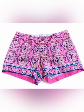 Lily Pulitzer Women’s size 8 Callahan Shorts 5” Pink Multicolor Women's Shorts